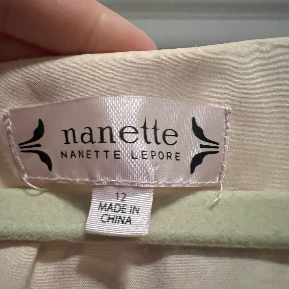 Nanette Lepore Light Pink/Nude Floral Print Midi Sun Dress - Feminine Romantic - Picture 5 of 9